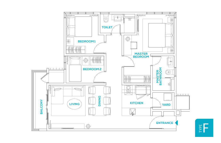 avara seputeh layout F